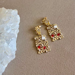 Lily | Gold Plated Earrings