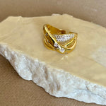 Yumiko | Gold Plated Ring