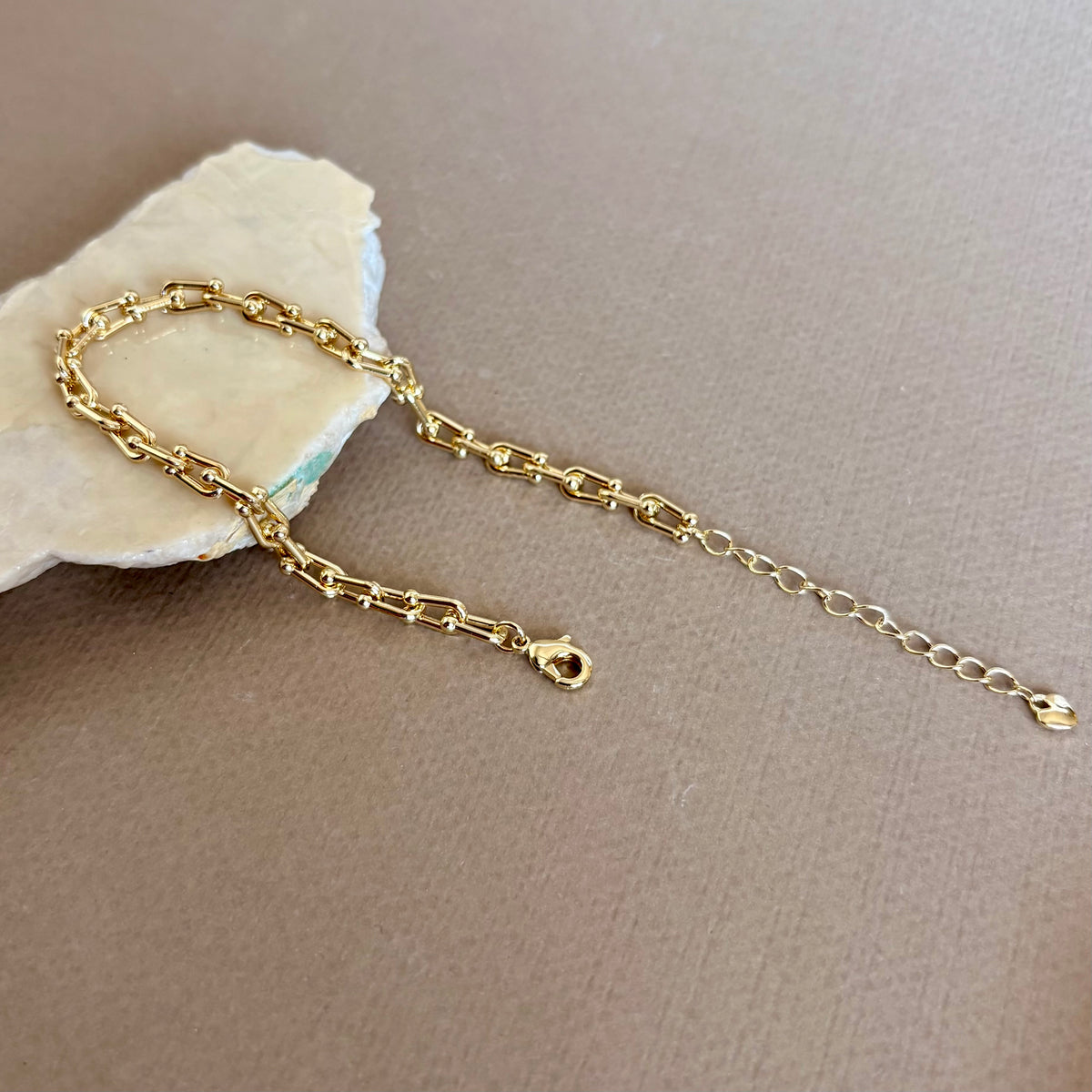 Karell | Gold Plated Bracelet - Long