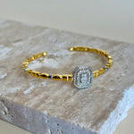 Dorelia | Gold Plated Bangle