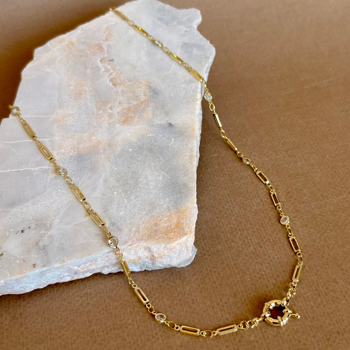 Bovrel | Gold Plated Necklace