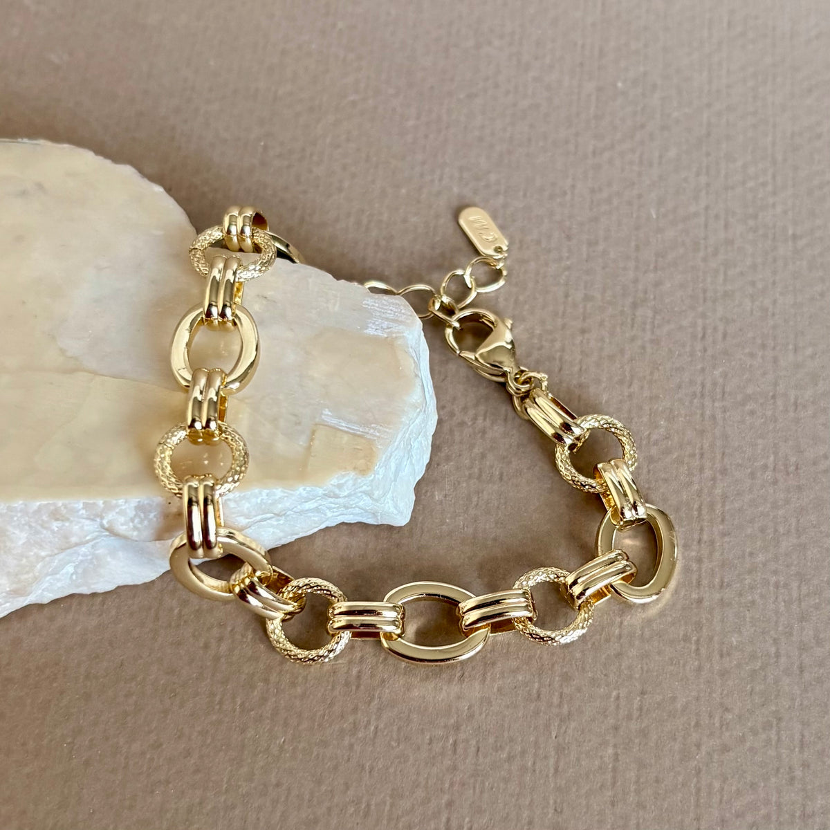 Molera 02 | Gold Plated Bracelet