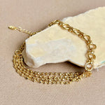 Belvane | Gold Plated Bracelet