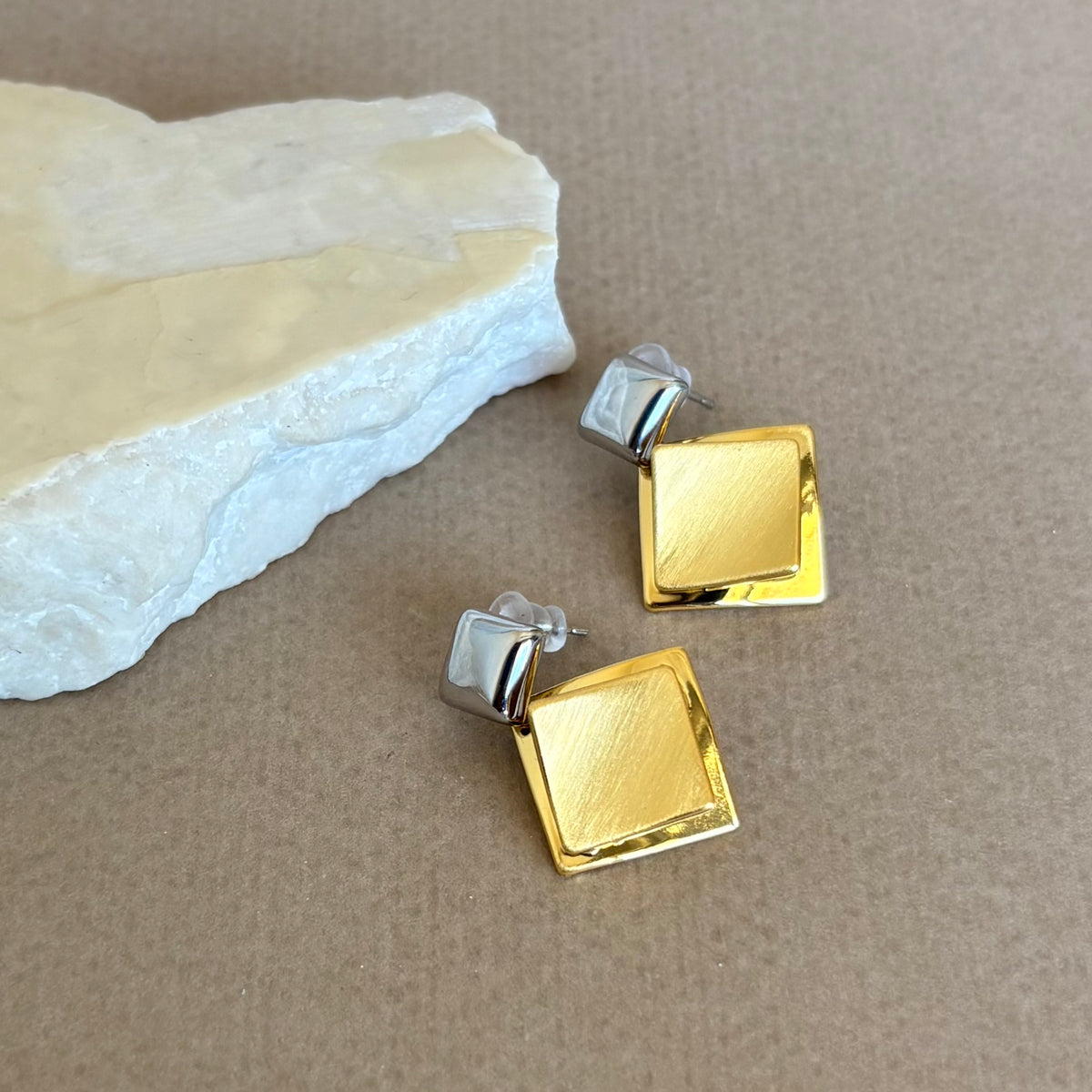 Amiya | Gold Plated Earrings