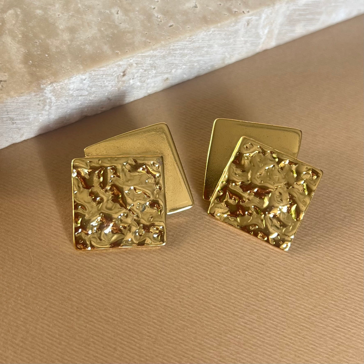 Embel | Satinless steel earrings