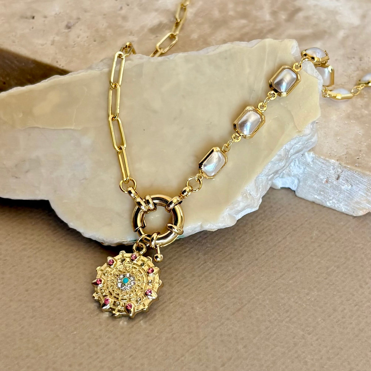 Signature 34 | Gold Plated Necklace