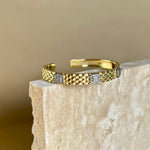 Radioso 03 | Gold Plated Bangle