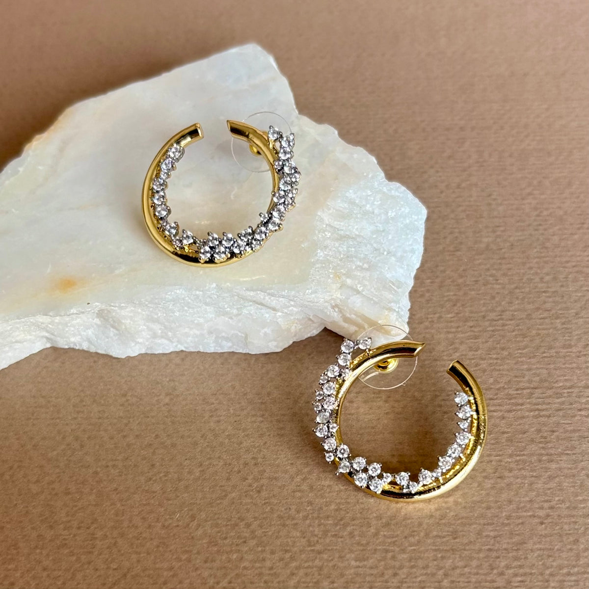 Mireno | Gold Plated Earrings