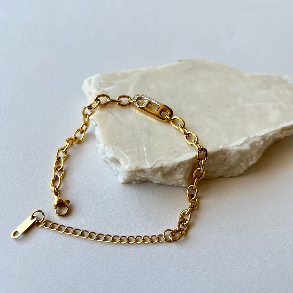 French Pin | Stainless Steel Bracelet