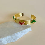Butterflies | Gold Plated Bangle