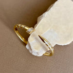 Crystal Chyodo 03 | Gold Plated Bangle