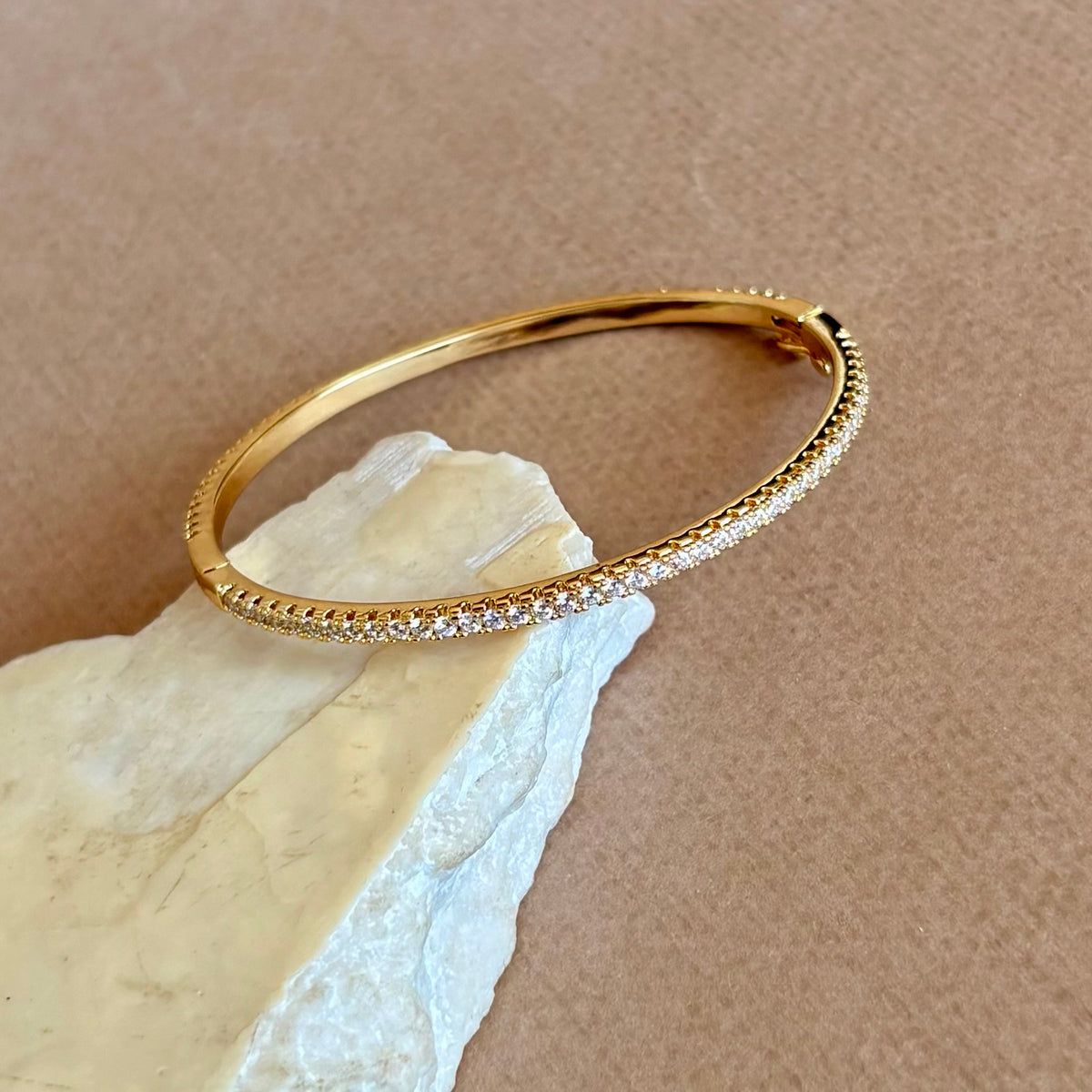 Norevia | Gold Plated Bangle