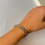 RLX 03 | White Gold Plated Bracelet