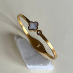 Glow White | Stainless Steel Bangle