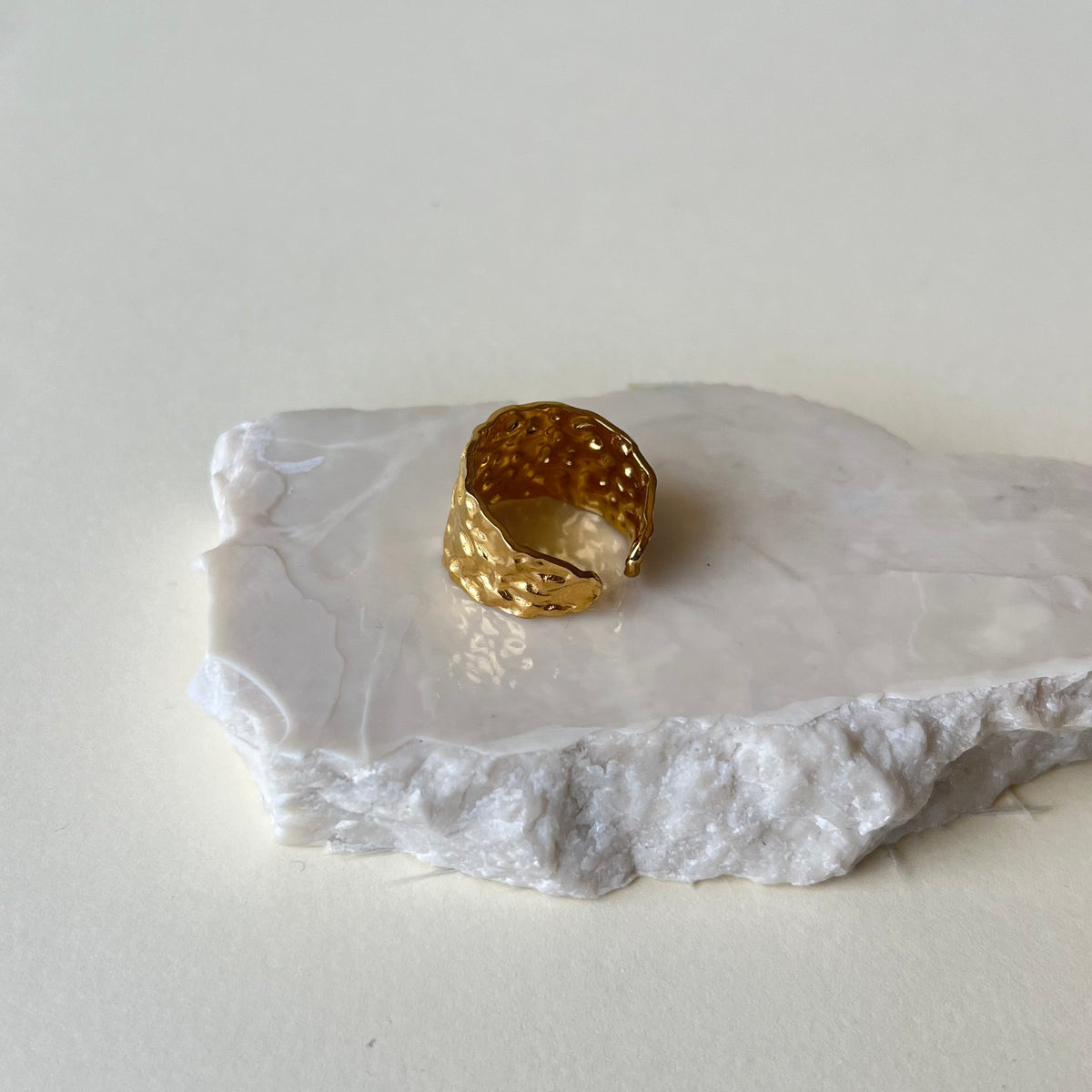 Gante 02| Gold Plated Ring