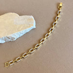 Onyx 17 | Gold Plated Bracelet