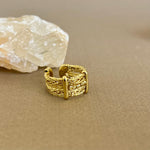 Flora 02 | Gold Plated Ring