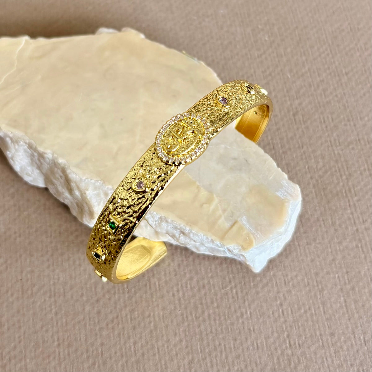 Omy Hayaty | Gold Plated Bangle