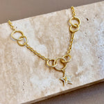 Delvra | Gold Plated Necklace