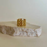 Zelvra | Gold Plated Ring