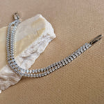 Glam's Tennis 07 | Gold Plated Bracelet