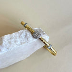 Sola 05 | Gold Plated Bangle