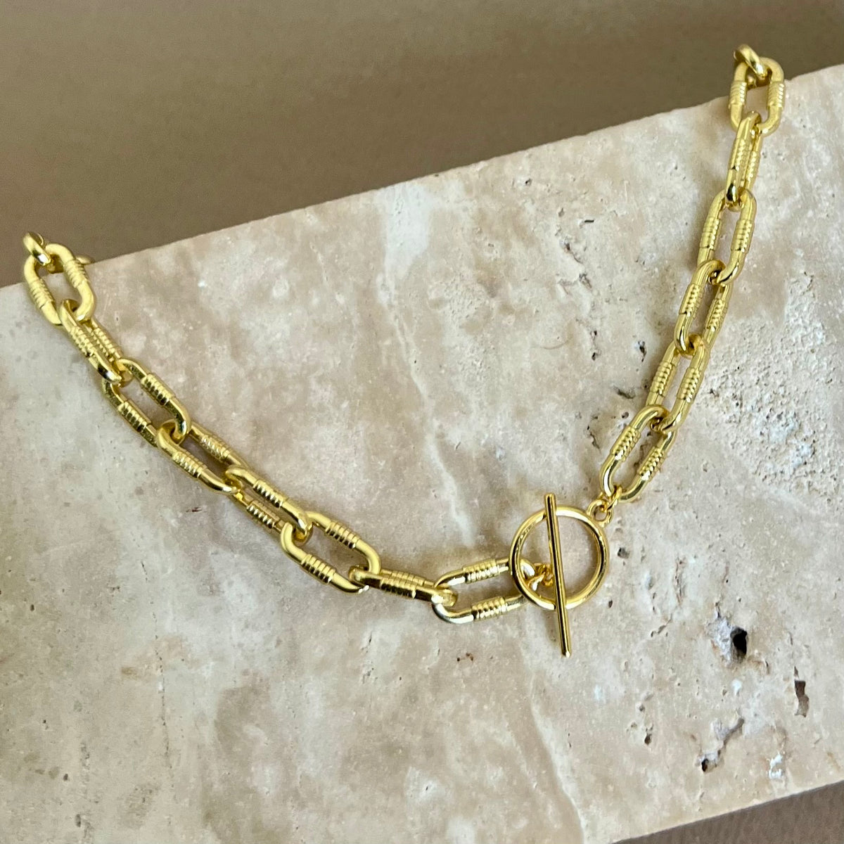 Saren | Gold Plated Necklace