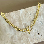 Saren | Gold Plated Necklace