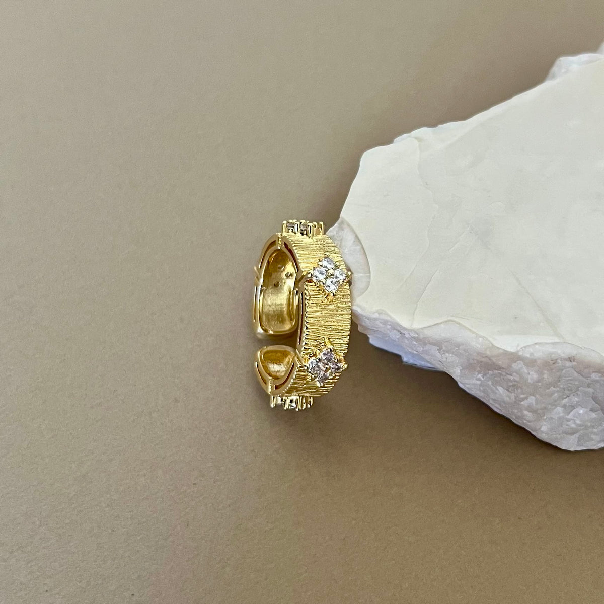 Lumora | Gold Plated Ring