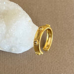 Sola 08 |Gold Plated Ring