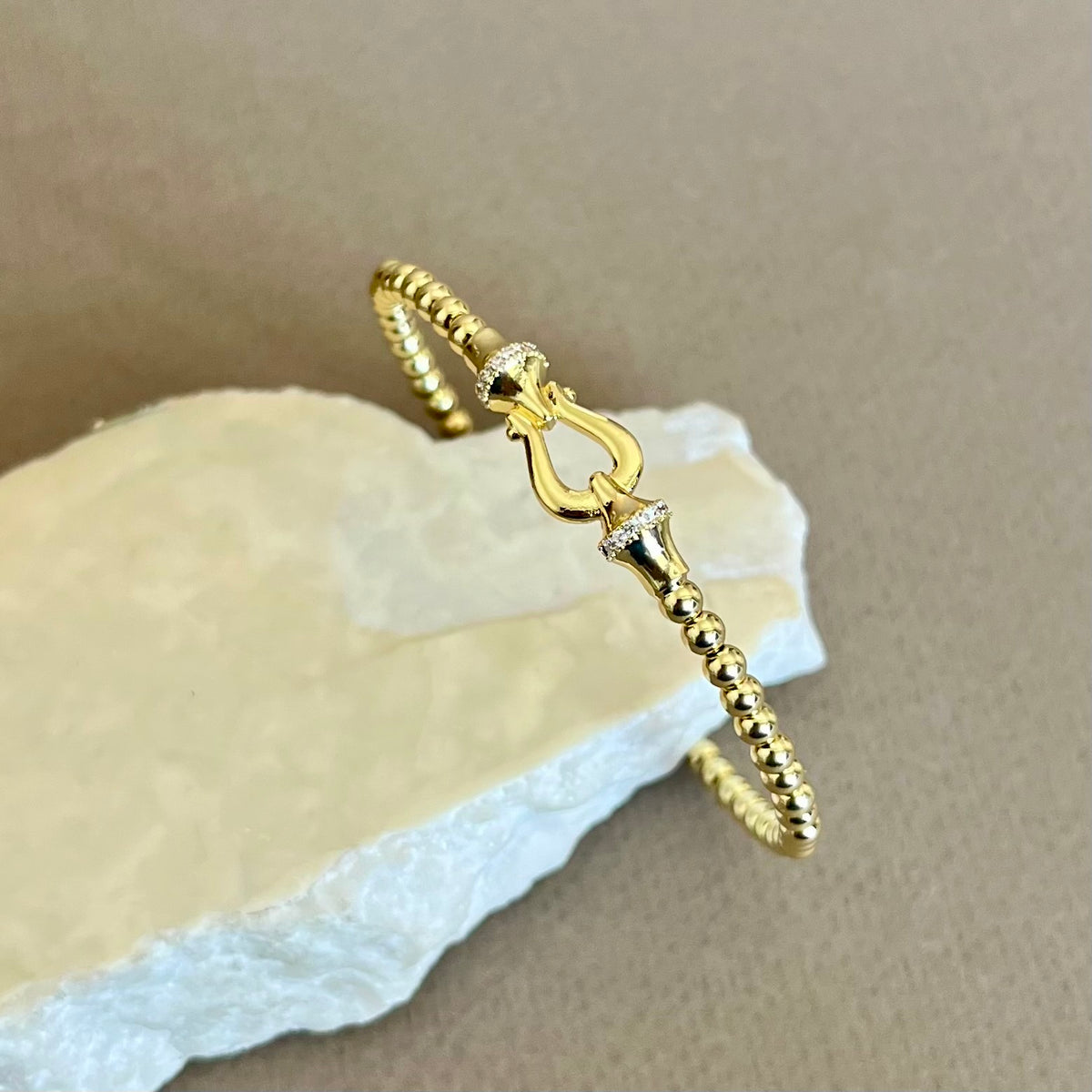 Finch | Gold Plated Bangle