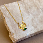 Sa'ada | Gold Plated Necklace