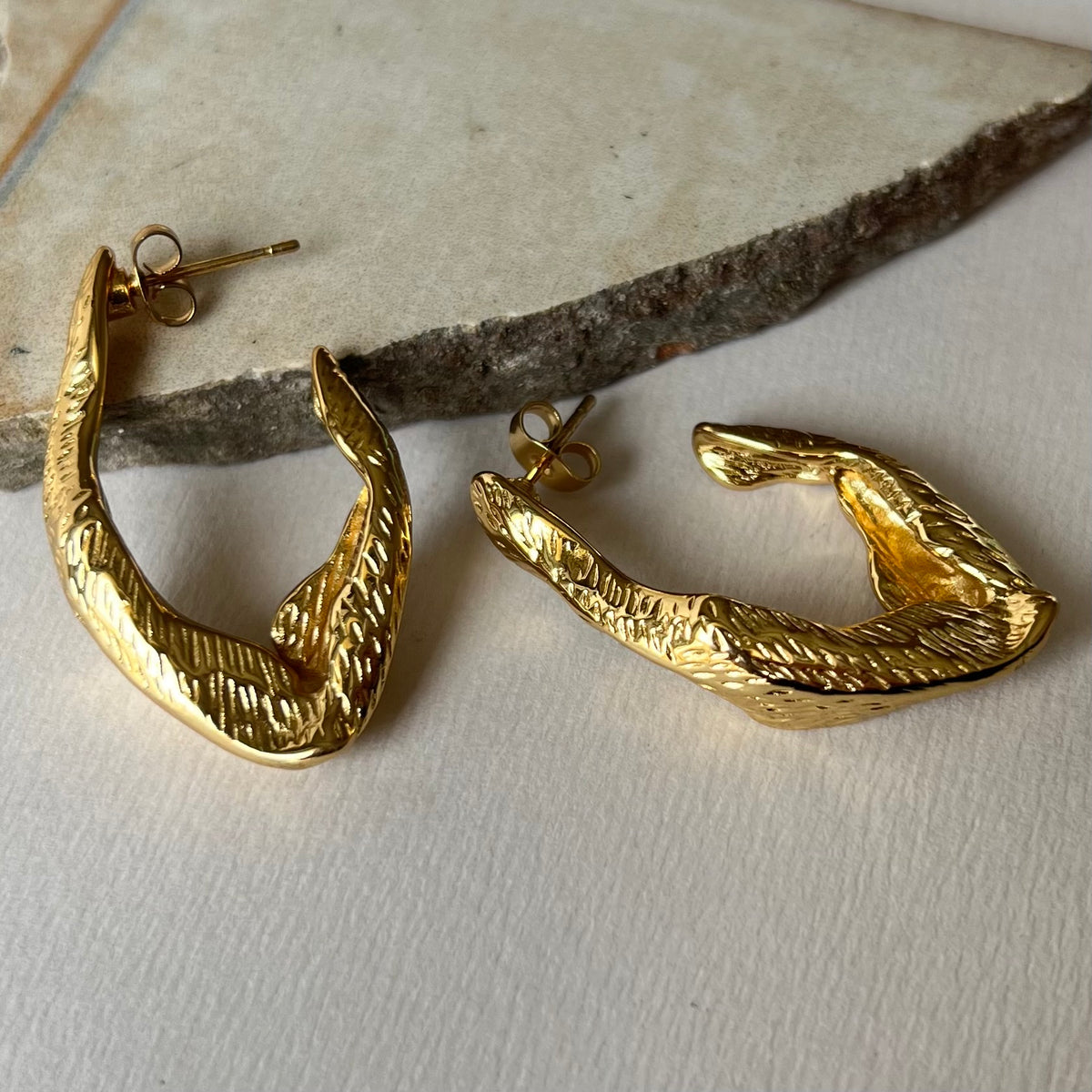 Tokyo | Gold Plated Earrings