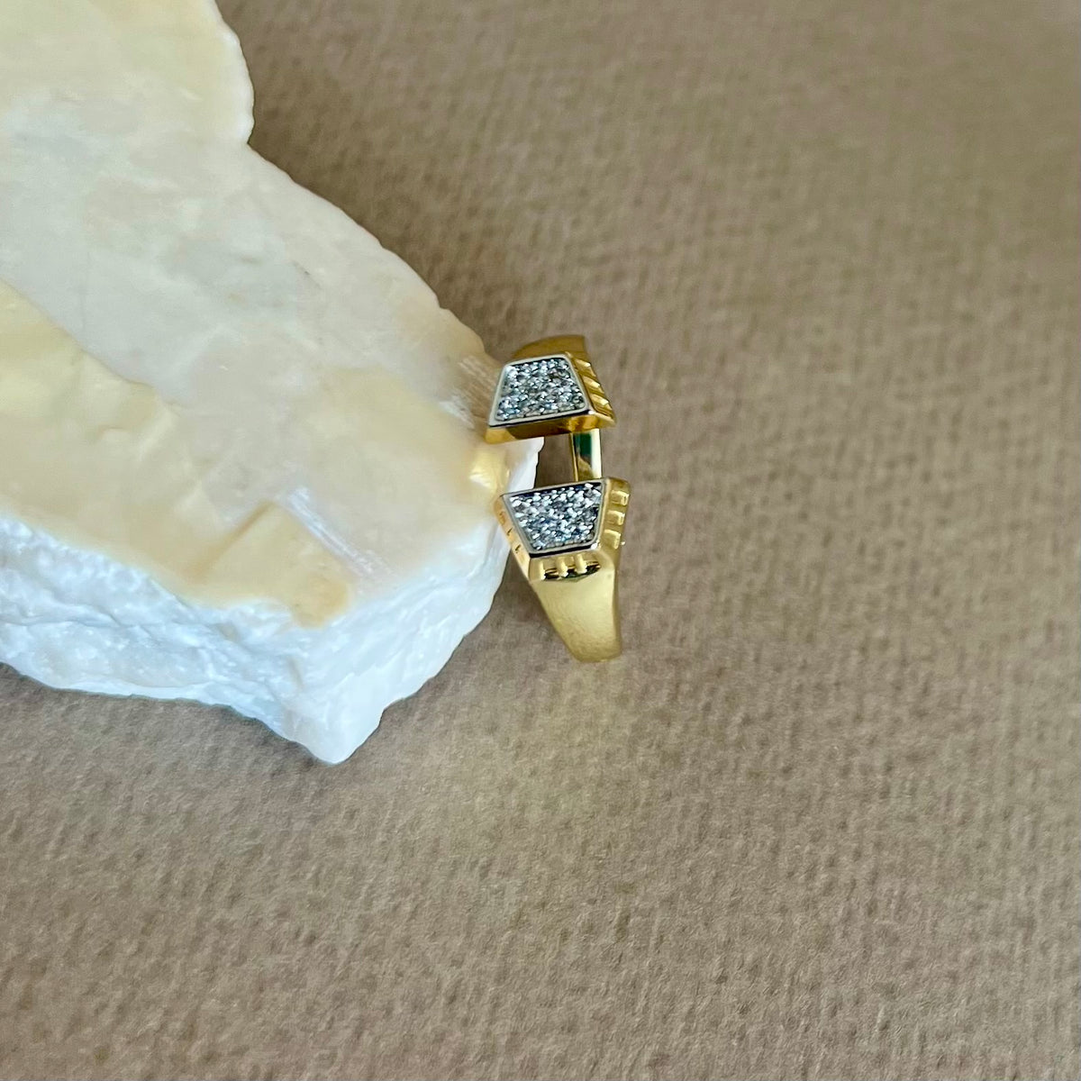 Cluster | Gold Plated Ring