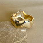 Ondulando 11 | Gold Plated Bangle