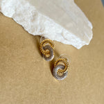 Círculos 02 | Gold Plated Earrings