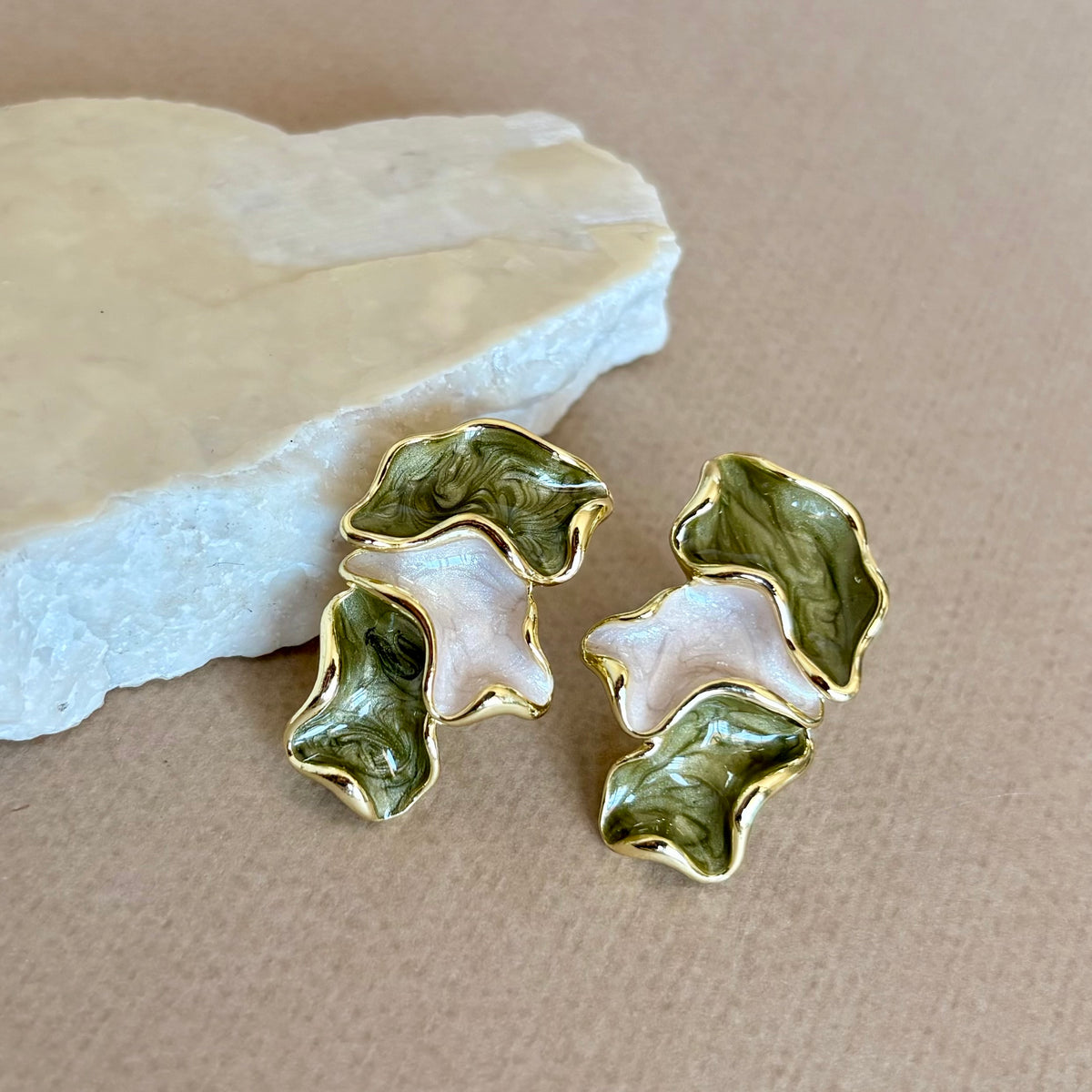 Morvielle | Gold Plated Earrings