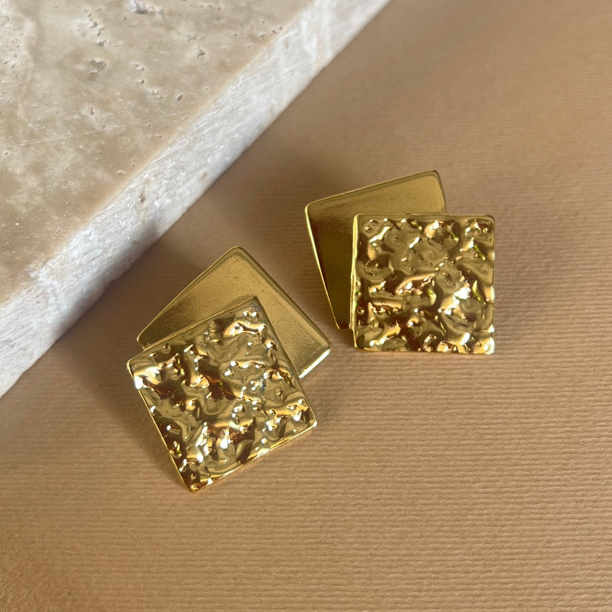 Embel | Satinless steel earrings