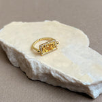 Mawada & Rahma 04 | Gold Plated Ring