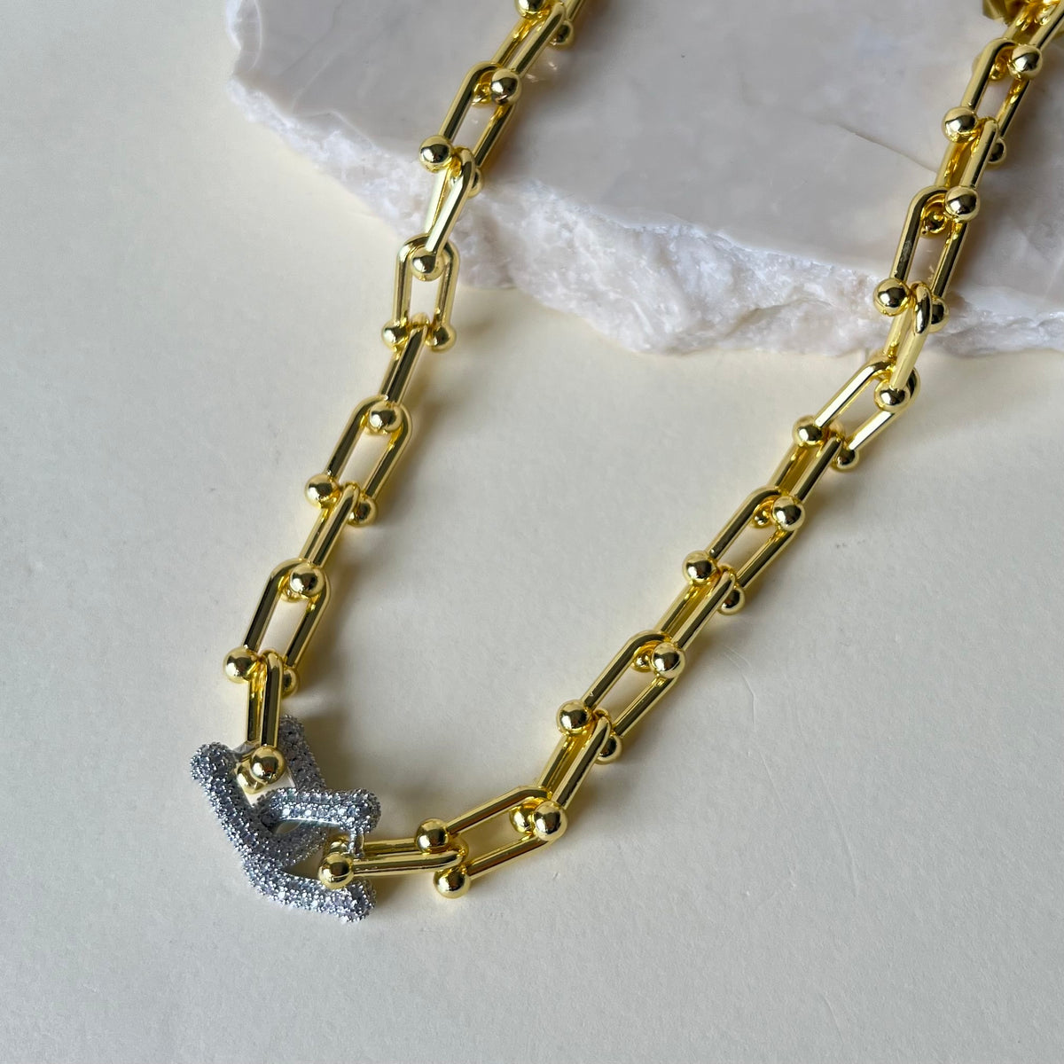 Polina | Gold Plated Necklace