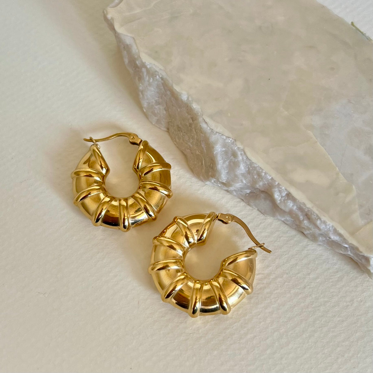 Limonza | Gold Plated Earrings