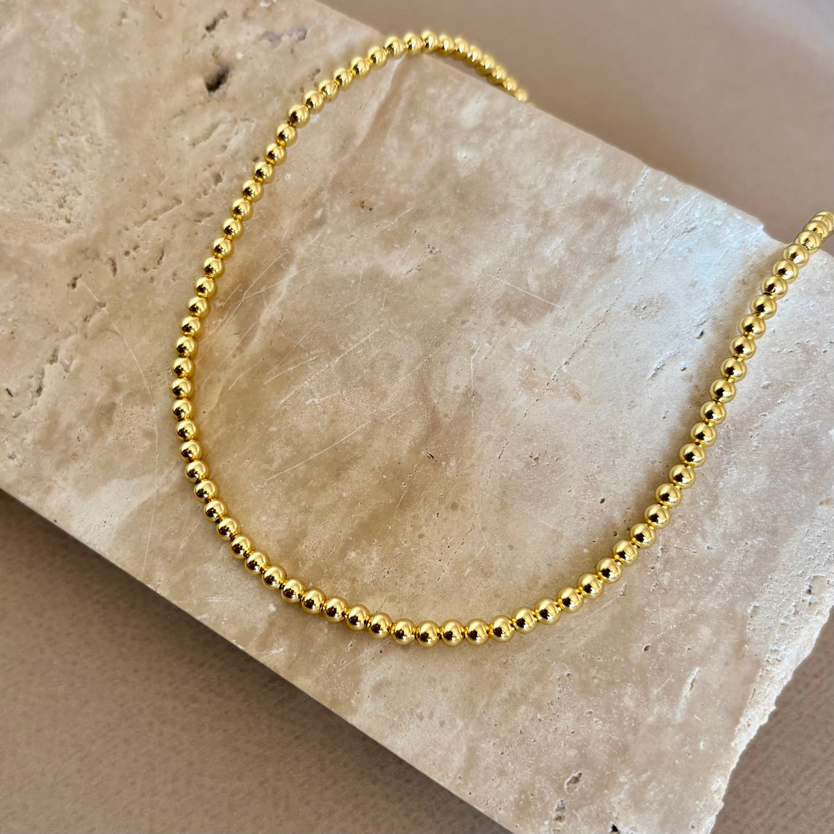 Vela 04 | Gold Plated Necklace