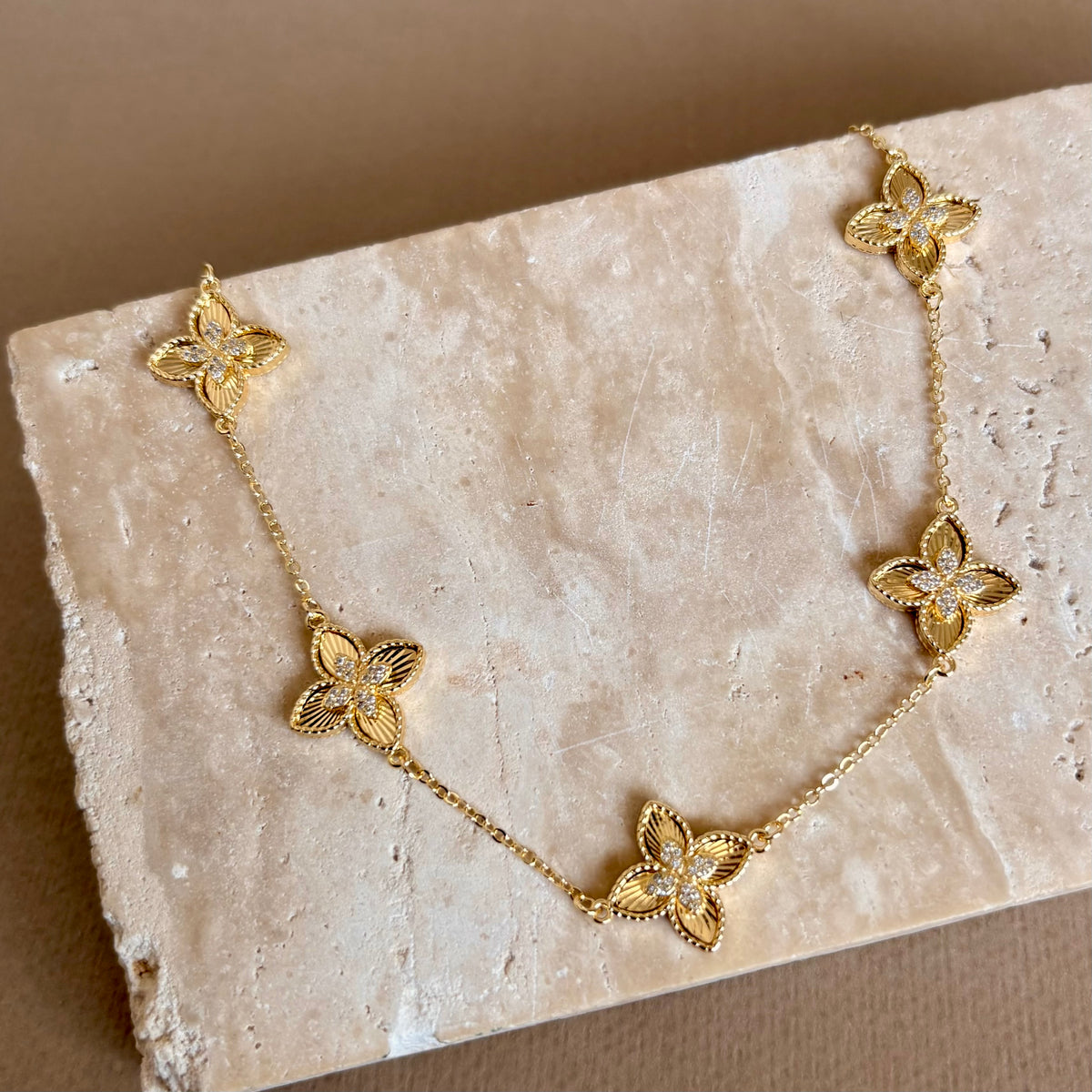 Rosan 05 | Gold Plated Necklace