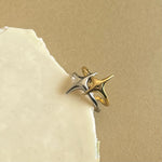 Madera star | Gold Plated Ring