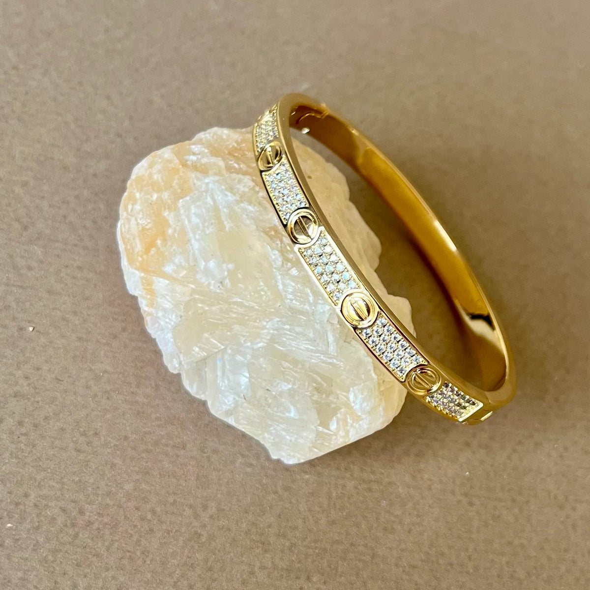 The One | Gold Plated Bangle