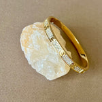 The One | Gold Plated Bangle