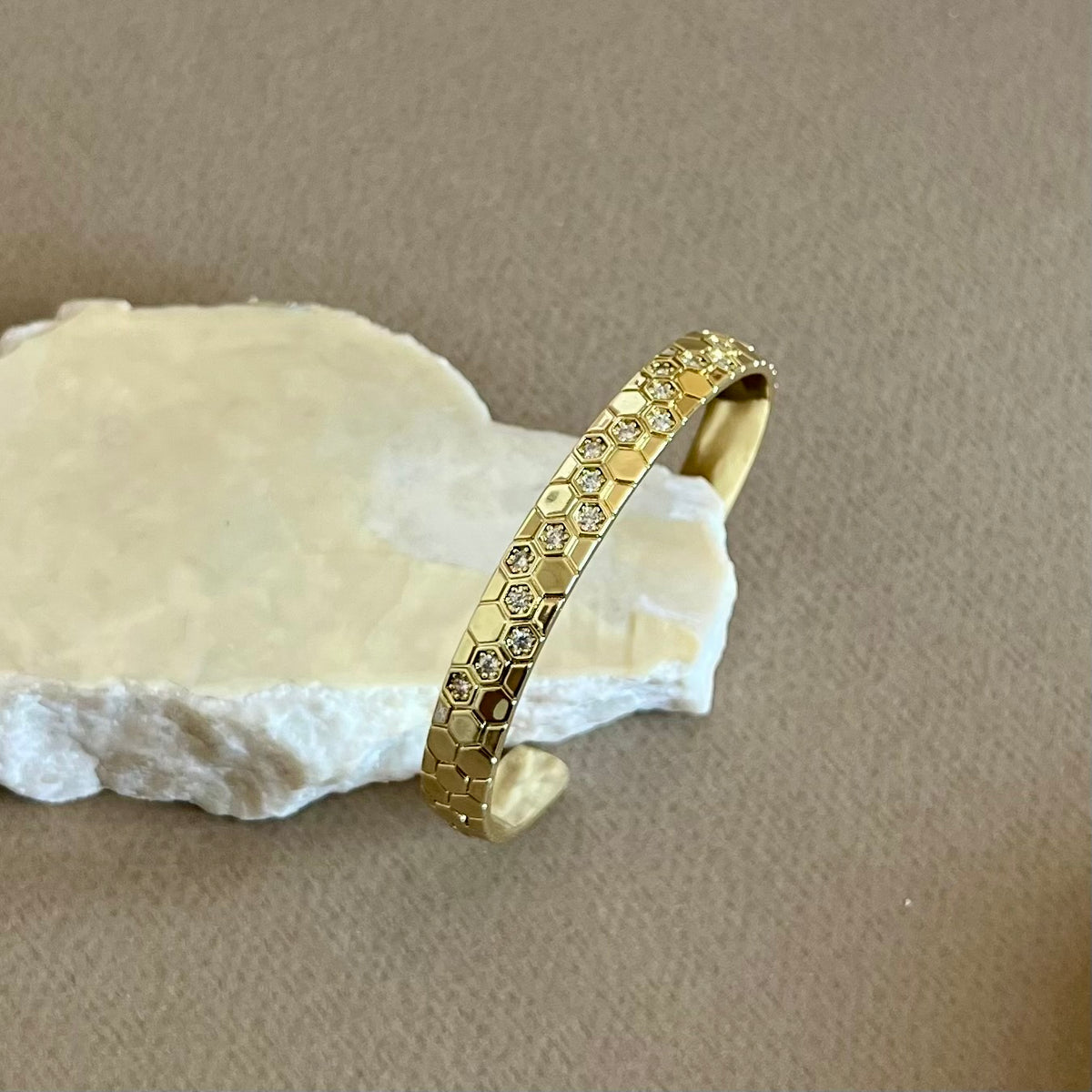 Messika 04 | Gold Plated Bangle