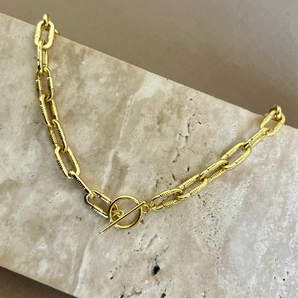 Saren | Gold Plated Necklace