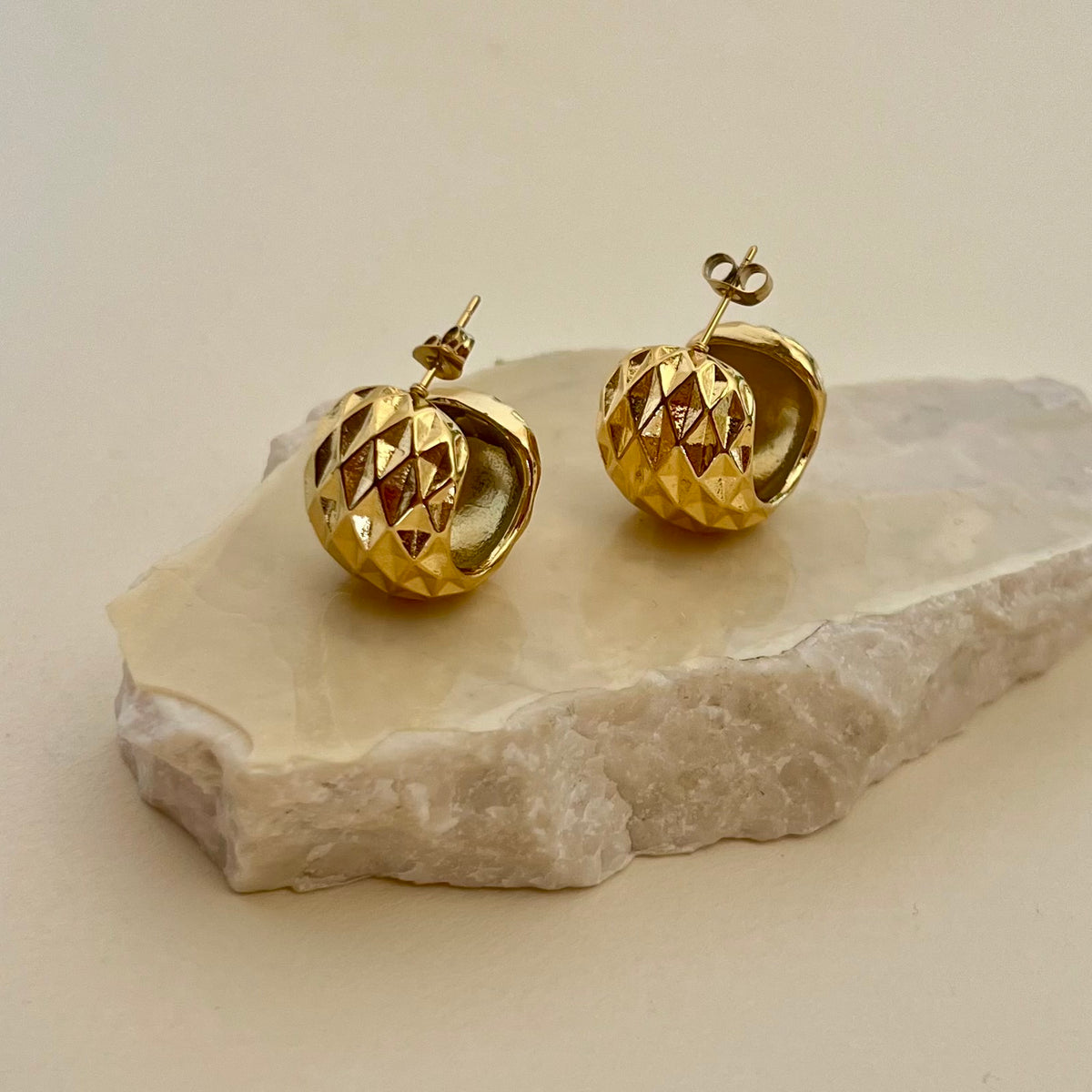 Mintara | Gold Plated Earrings