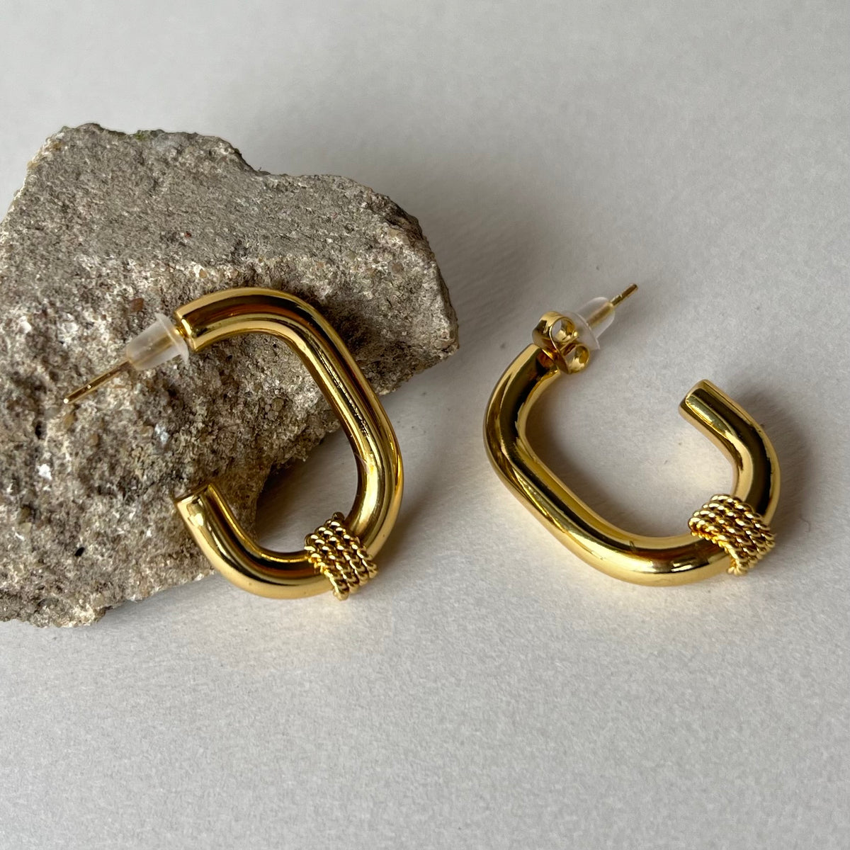 Lima | Gold Plated Earrings